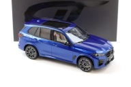 BMW X5 M Competition G05 Blue 2023 1/18 GT-SPIRIT GT967