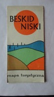 BESKID NISKI GORLICE DUKLA RYMANOW KOMANCZA WYSOWA MAPA TURYSTYCZNA 1974 R