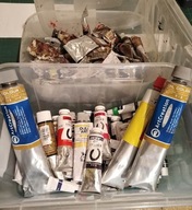 Farby olejne _ nowe i otwarte _ 5kg