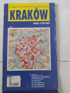 Mapa miasto Kraków