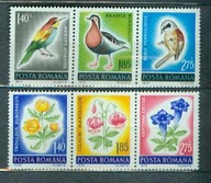 RUMUNIA** Ptaki, kwiaty Mi 3103-08