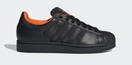 Buty Adidas Superstar II Black Orange 40 2/3 40.5 US7.5 25.5cm (JS2834)