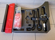 Zestaw narzędzi Renault Clio V - podnośnik, klucz 17mm, hak - styropian