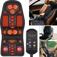 Mata masująca wibracyjna 12V do masażu z grzaniem Mocna Masażer na fotel