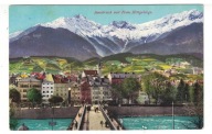 8-TH85- Insbruk-Alpy- Panorama,1916r