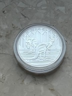 Moneta srebrna RAM Royal Australian Mint Kangaroo Kangur 2024
