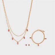 POZŁACANY 3-CZĘŚCIOWY KOMPLET BIŻUTERII GRACE AVON