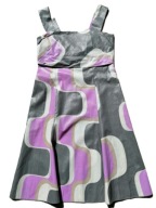 Sukienka HERA len r. 38/M , dł. 101 cm , j.nowa