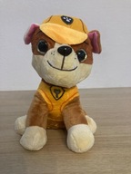 PSI PATROL PRZYTULANKA PLUSZAK MASKOTKA 22 CM RUBBLE PIESEK