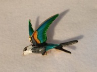 Broszka w kształcie ptaka