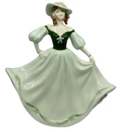 COALPORT figurka damy Ladies of Fashion Shirley Wys. 20 cm