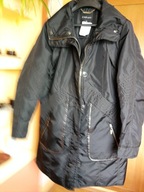 Czarny , przejściowy płaszczyk ( kurtka ) - 42 - nieużywany !!