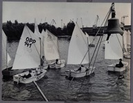 Szczecin PORT regaty Żaglówki OMEGA 1971r. FOTOS A. Wituszyński a327