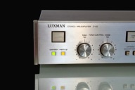 LUXMAN C-02 stereofoniczny przedwzmacniacz w stamie idealnym