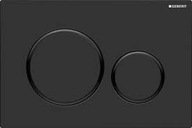 Przycisk spłukujący do WC czarny