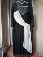 Sukienka szyfonowa prosta midi Twiggy 50