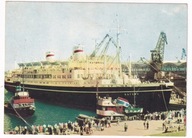 M/s Batory holowniki Dworzec Morski w Gdyni 1961r.