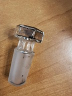 Korek szklany szlif 12/21 dmuchany ubruszony wewnątrz