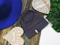 Name It - bawełniana czapeczka groszki r 46/47