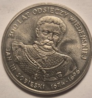 Moneta obiegowa Jan III Sobieski 20 zł