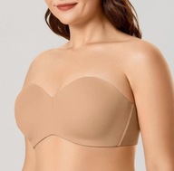 Biustonosz Delimira 70G strapless, minimizer, opaska