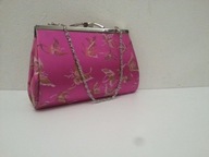 NEXT RÓŻOWA TOREBKA MOTYLE BIGIEL WIZYTOWA