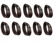 SZLUFKA DO PASKA SPODNI SKÓRZANA HANDMADE RĘCZNIE ROBIONA 4CM 40MM 10 SZT