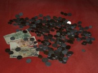 STARE MONETY POLSKIE I ZAGRANICZNE 2KG