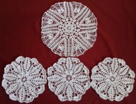 Komplecik z czterech serwetek wielofunkcyjny uniwersalny