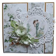 PAMIĄTKA ŚLUBU KARTKA ŚLUBNA ŚLUB W PUDEŁKU RĘKODZIEŁO HANDMADE