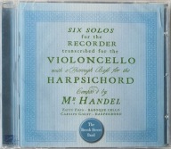 The Brook Street Band Handel Sonatas for Cello Theo Tatty Nowa CD Irl