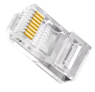 10SZT ZŁĄCZE CAT6 RJ45 SIEĆ NIEEKRANOWANY KABEL SIECIOWY LAN PRZELOTOWE