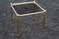 Stolik złoty kawowy