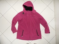 JANINA SOFTSHELL jak NOWA KURTKA r XXL 44 kaptur
