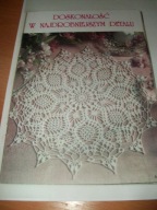 Serwetka szydełkowa serwetki rękodzieło cacko śr60