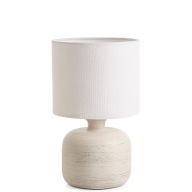 NOWOCZESNA LAMPKA NOCNA KABEL OKRĄGŁA CERAMICZNA LAMPA NOC WYGODNA