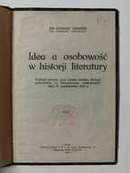 Zygmunt Łempicki Idea a osobowość w historji literatury Lwów 1920