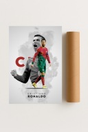 Plakat bez ramy 30x40 cm CR7 Cristiano Ronaldo piłka nożna dekoracja