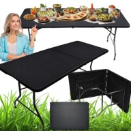 DUŻY STÓŁ CATERINGOWY SKŁADANY 180 cm – WALIZKA, OGRODOWY I BANKIETOWY