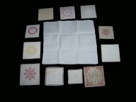 11 x PALKA, PALLA + KORPORAŁ. AKCESORIA.