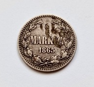 1 MARKKA 1865 - 130