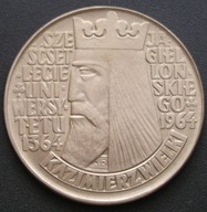 Polska 10 złotych 1964 - król Kazimierz Wielki - stan 1/2
