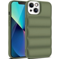 Etui AirBag do Apple iPhone 14 zielone khaki