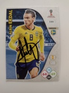 Karta panini autograf Szwecja Albin Ekdal World Cup Russia 2018