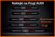 5 szt - Naklejki Folia ochronne na progi Bagażnik Audi Ochronna A3 A4 A5 A