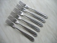 GERLACH wz. KŁOS : WIDELCE OBIADOWE kpl. 6 szt. Stan ŁADNE