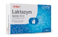 Dr. Max Laktazym 9000 FCC 30 tabletek enzym laktaza suplement diety