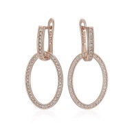 Kolczyki GF133 585RG Gold Franko - Pokryte 14 karatowym złotem próby 585