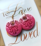 OKAZJA!!!! Kolczyki z gliny polimerowej 46a