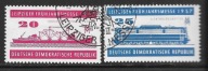 Znaczki Pocztowe Niemcy DDR Kasowane 559-60.. 1957 r